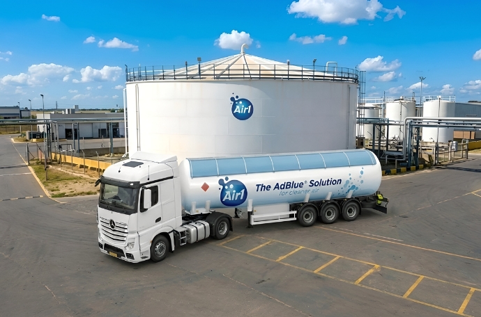 Air1 Truck in a plant